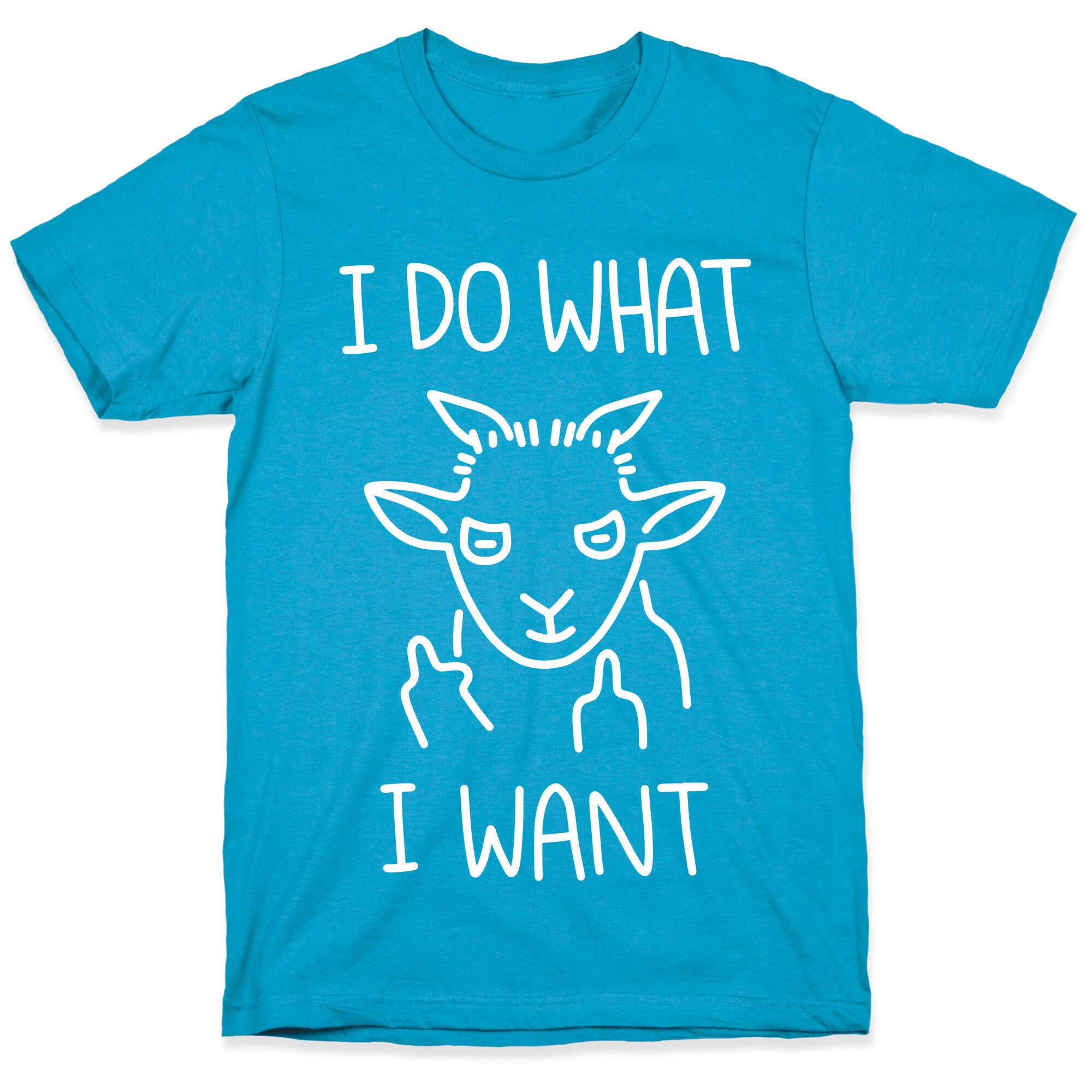 I Do What I Want (Goat) Unisex Triblend Tee